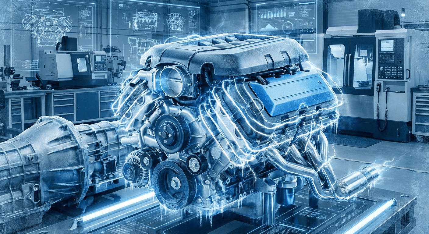 Motor ganando potencia nuevamente