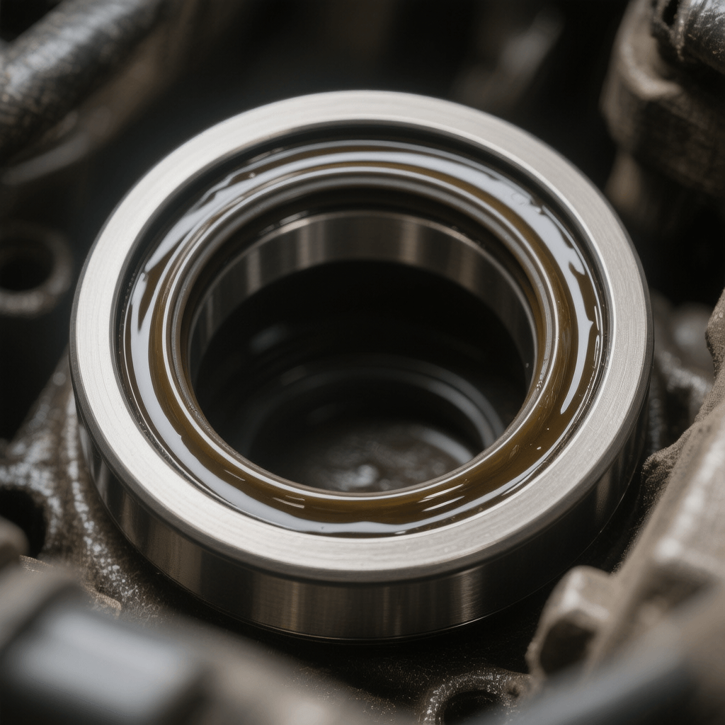 Retén lubricado y sin fugas