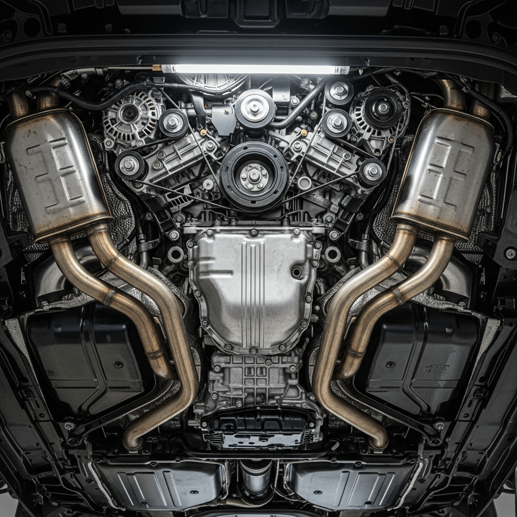 Motor sin fugas desde abajo