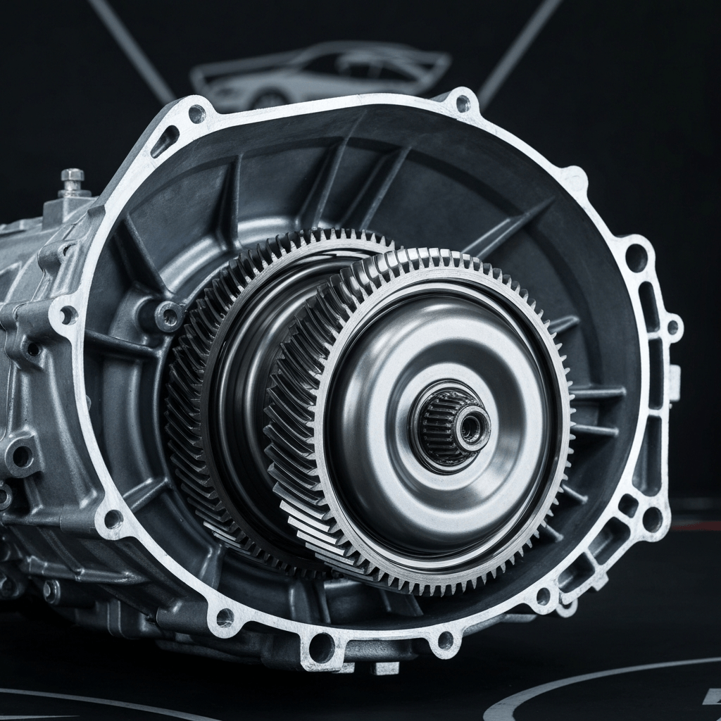 Transmisión automática con alto kilometraje rejuvenecida