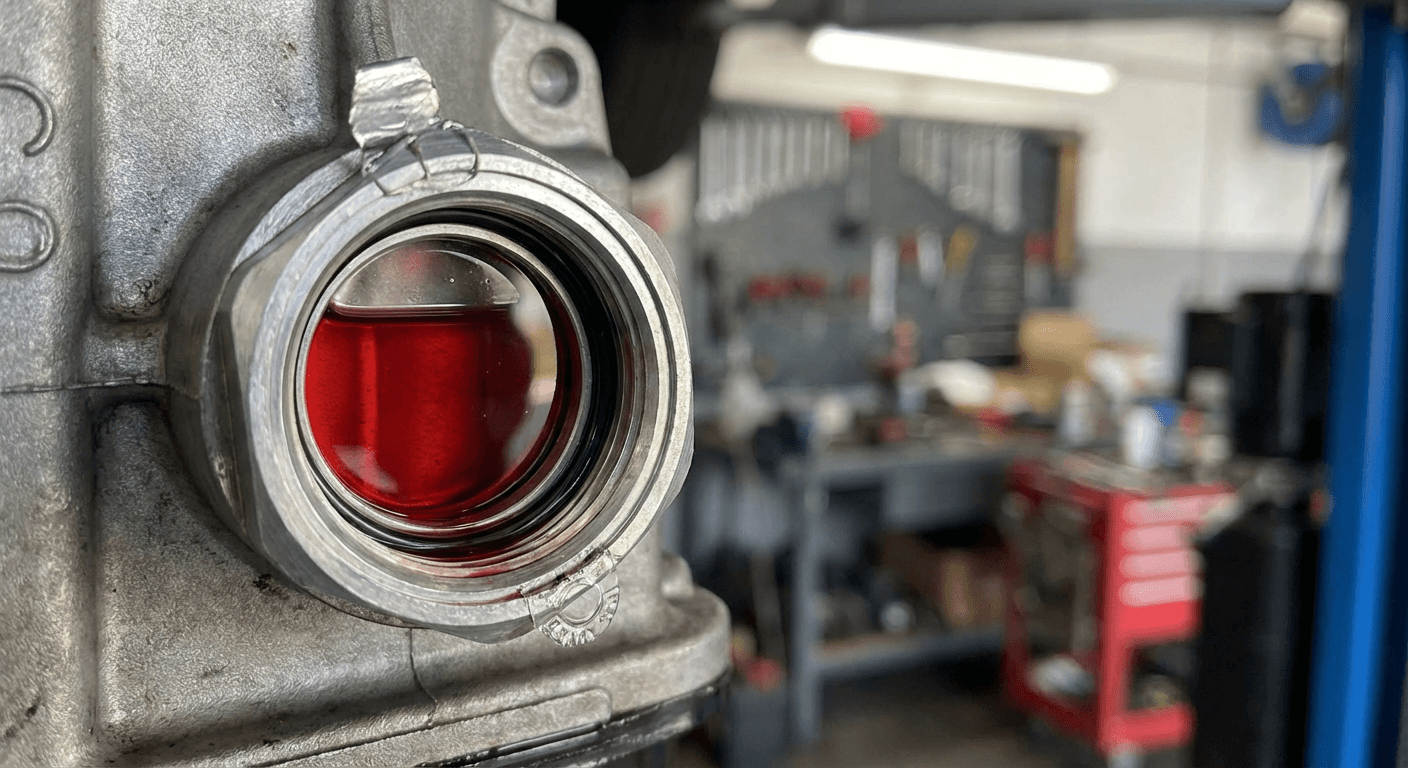 Nivel de fluido ATF protegido