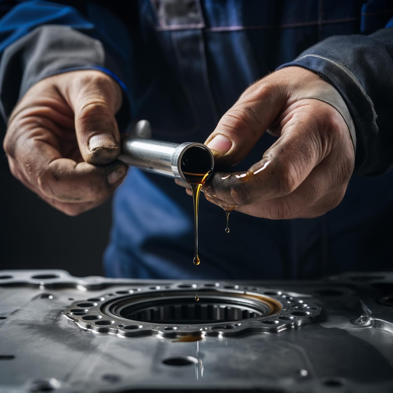 Inspección temprana de fuga de transmisión