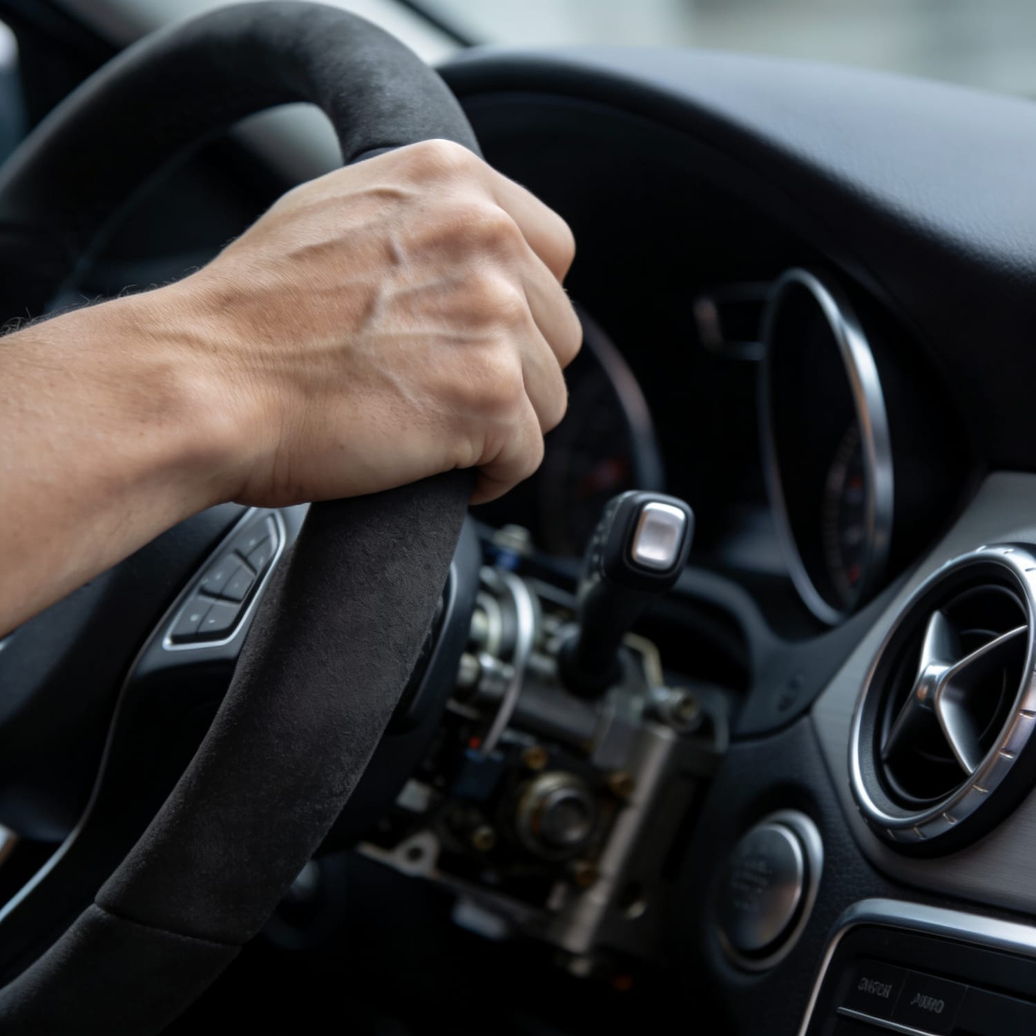 Dirección hidráulica dura