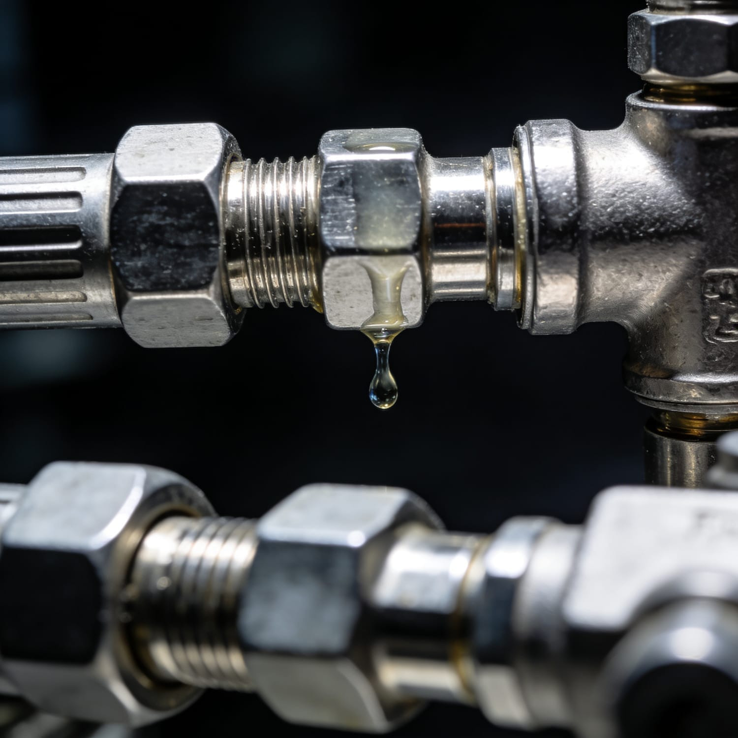 Fuga leve en sistema de dirección