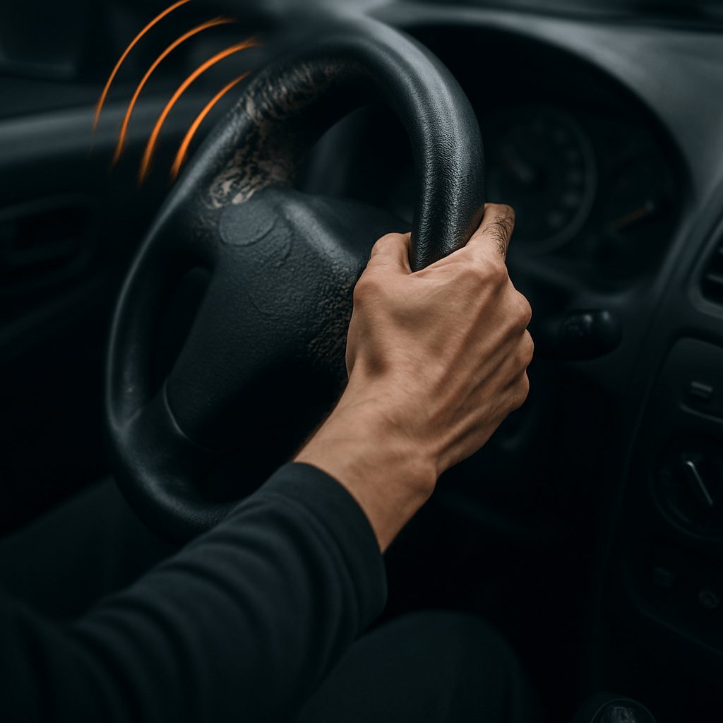 Volante con ruido en maniobra