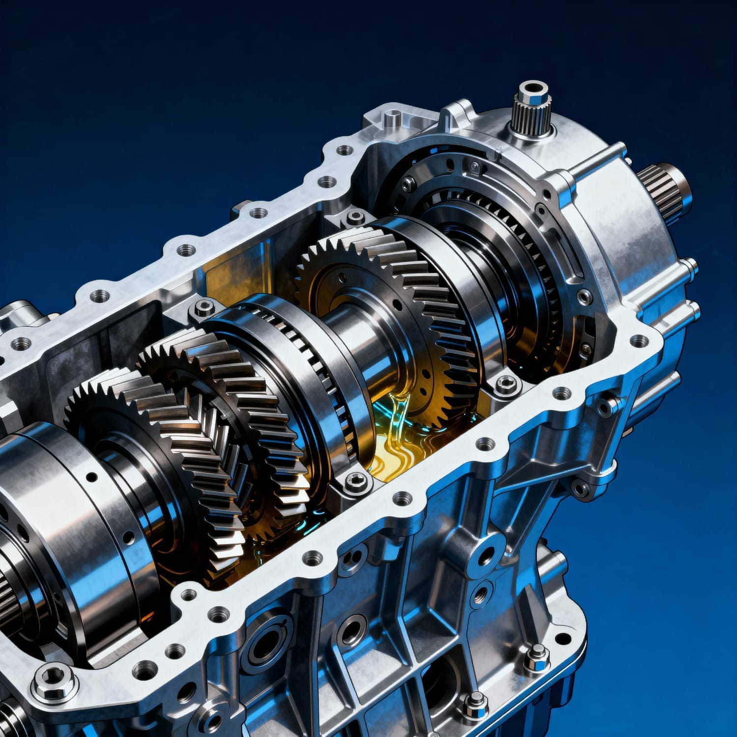 Transmisión automática en funcionamiento