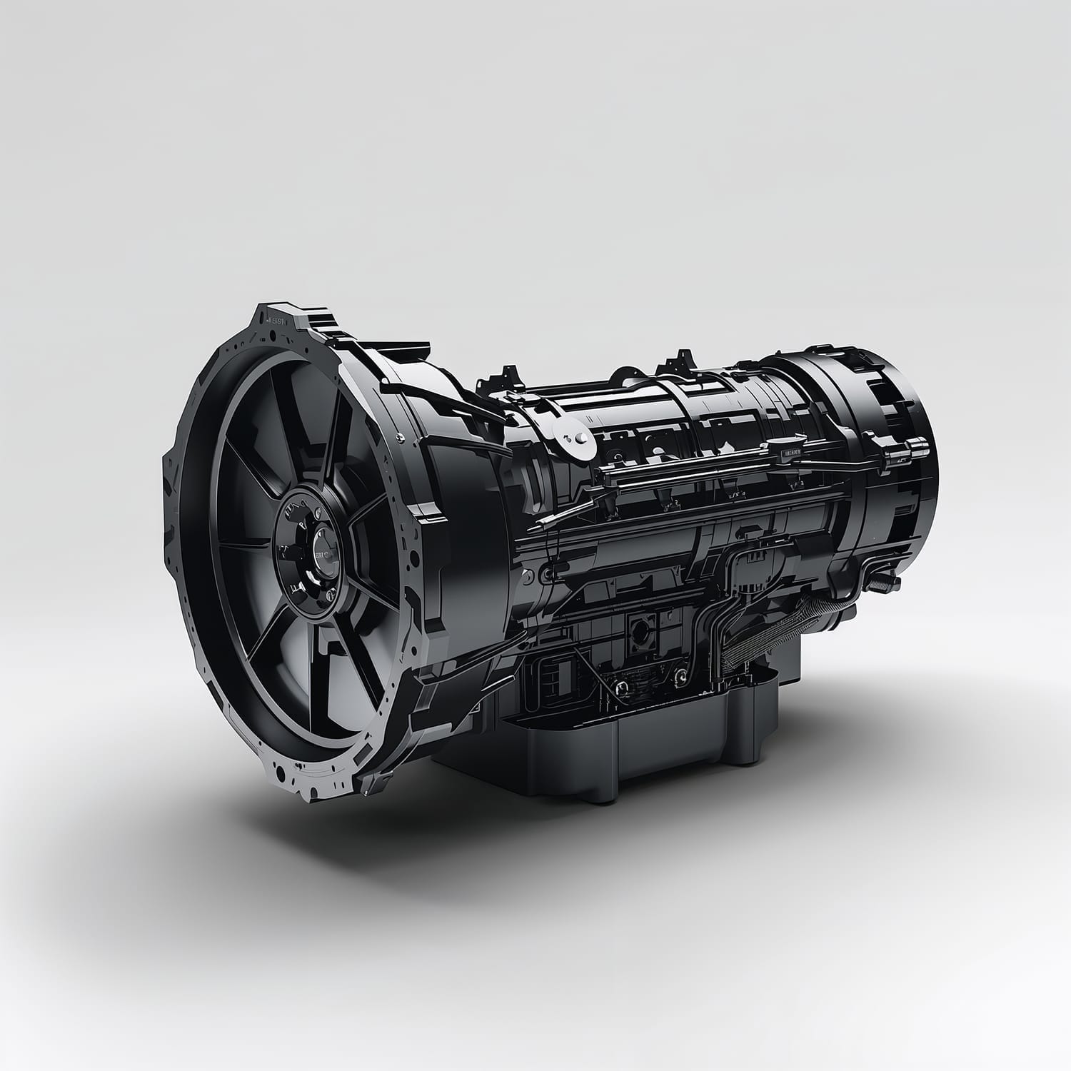 Transmisión moderna en operación