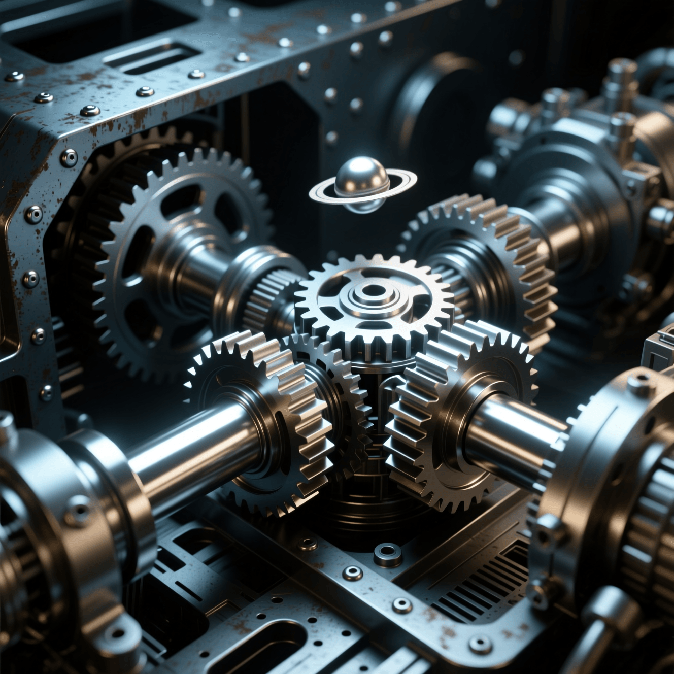 Componentes internos de transmisión