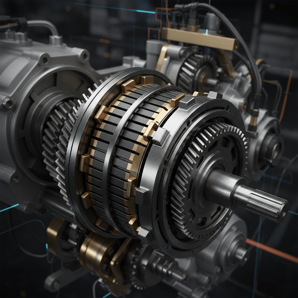 Componentes internos de transmisión
