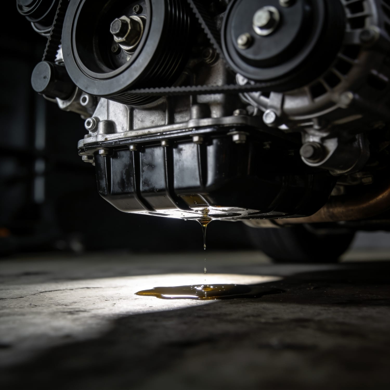 Parte baja del motor