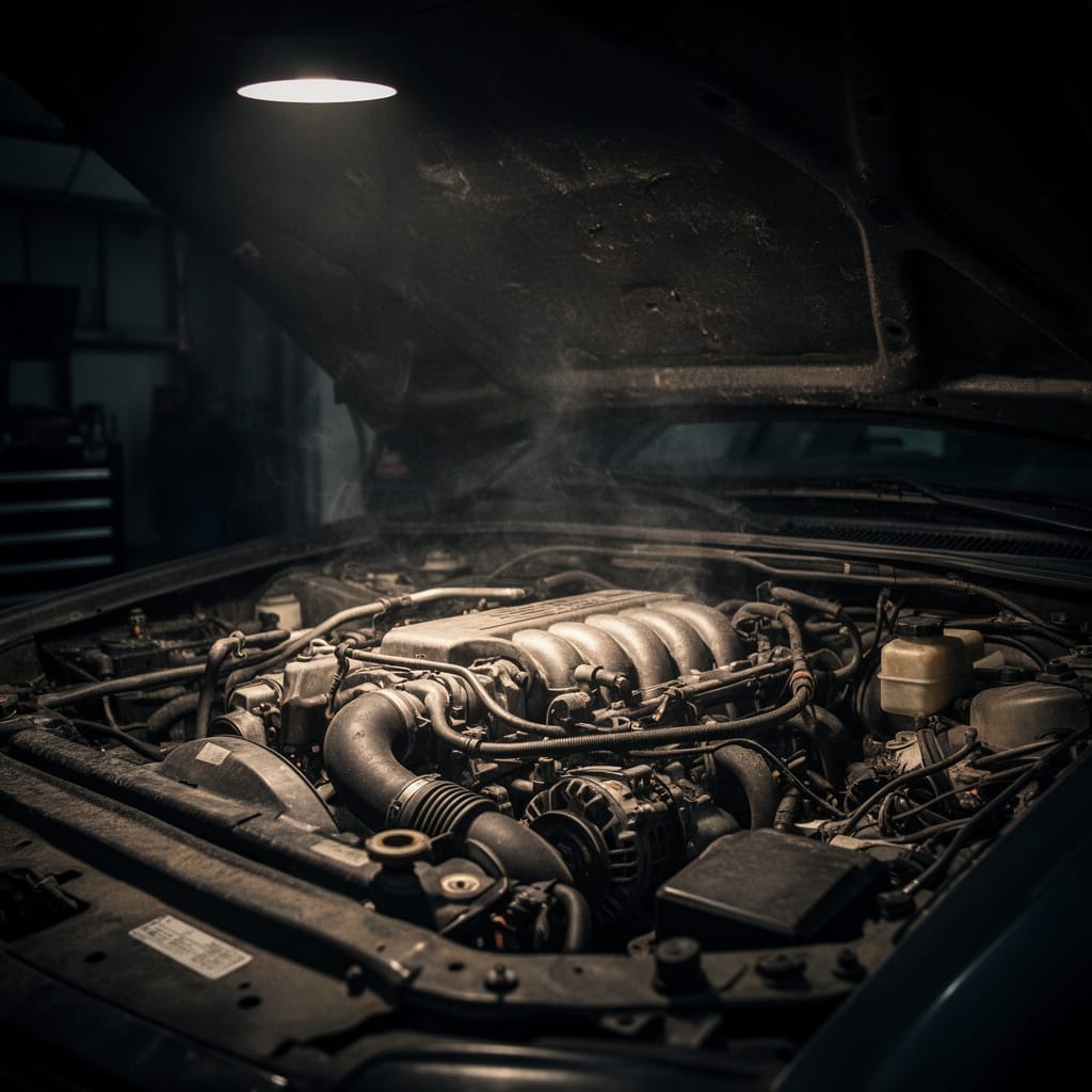 Motor con bajo rendimiento