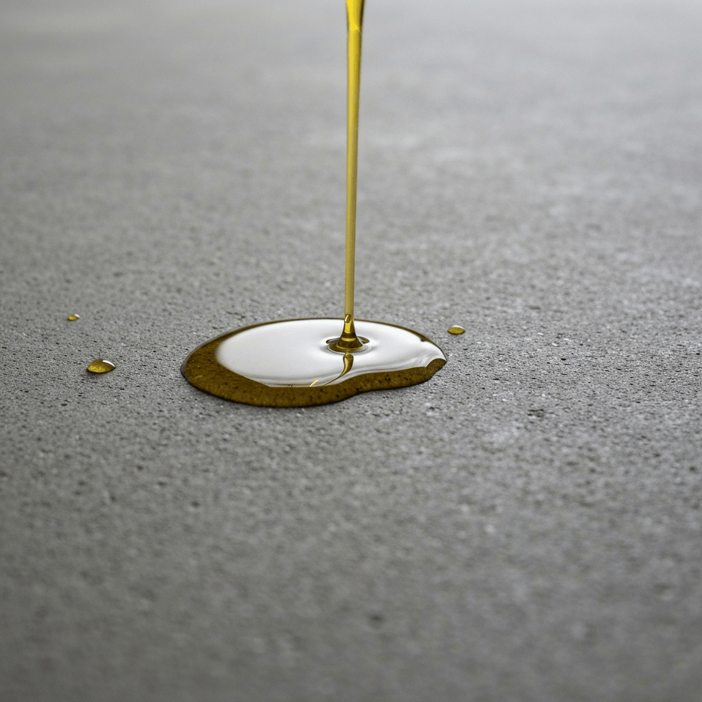 Gota de aceite persistente