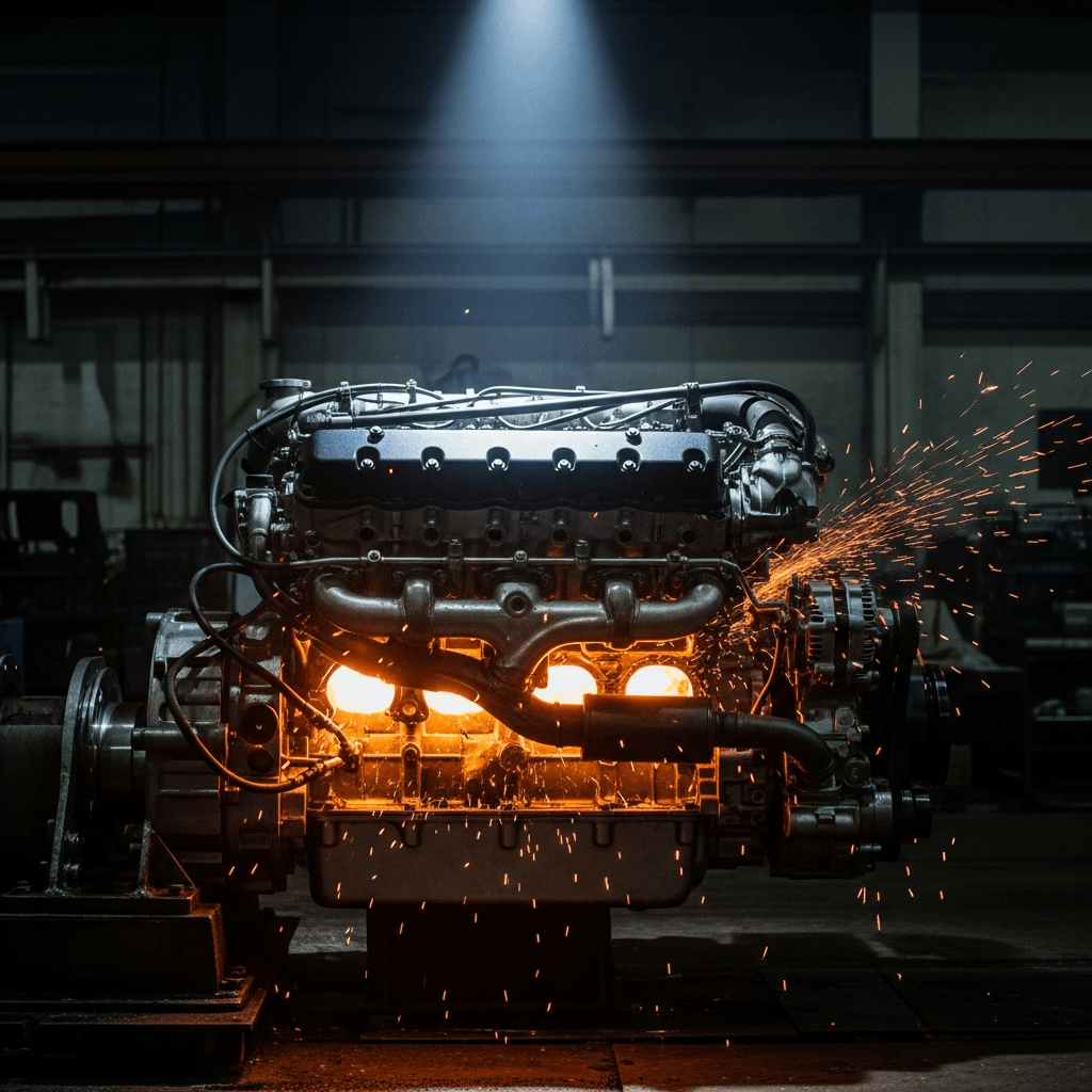 Motor con funcionamiento exigente