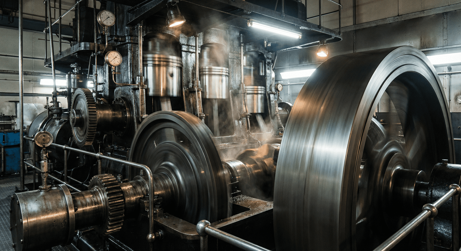 Motor en funcionamiento