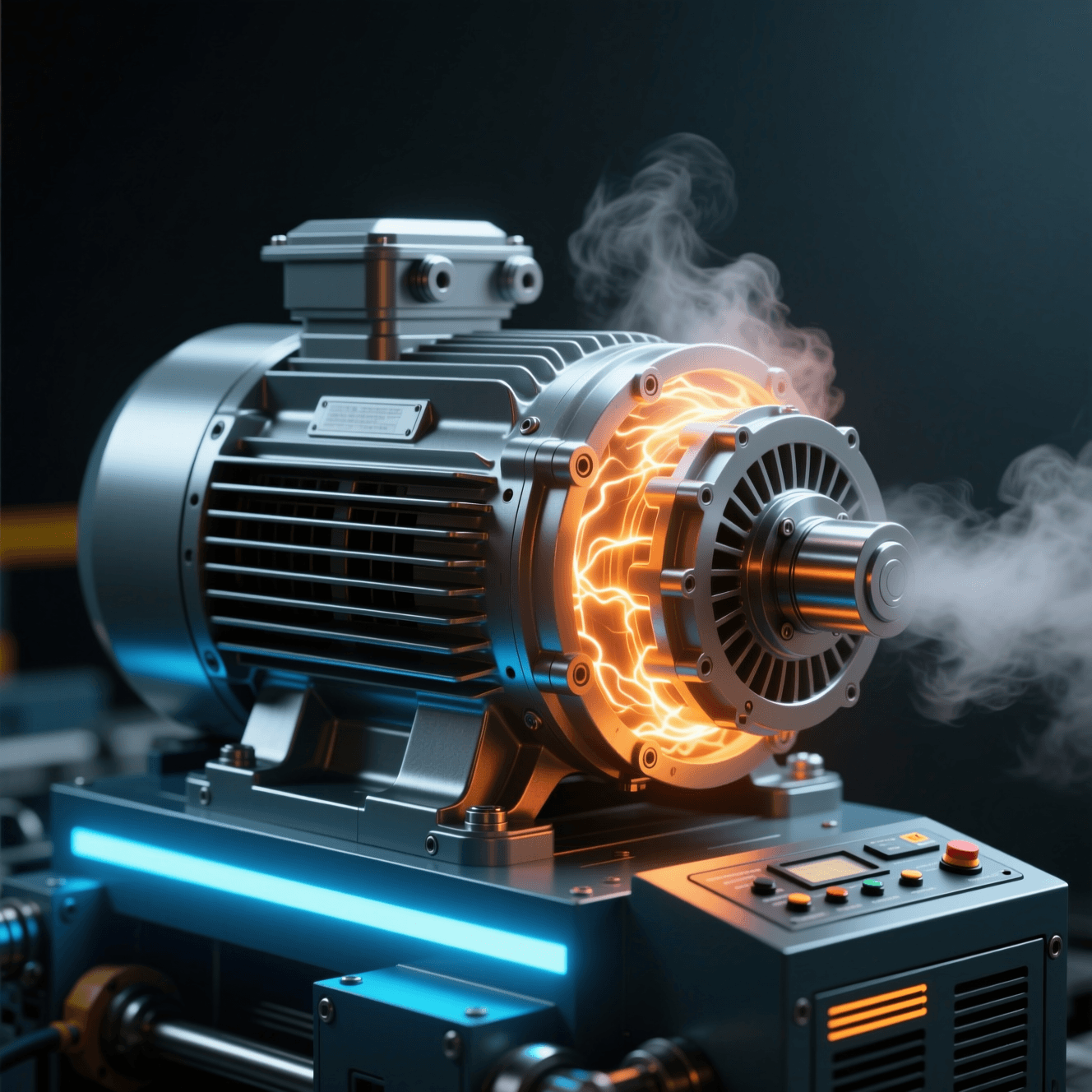 Motor en funcionamiento continuo