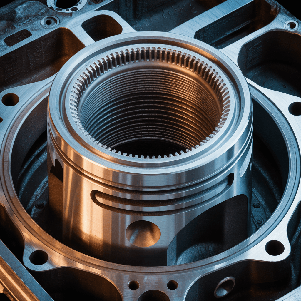 Anillos del pistón con desgaste