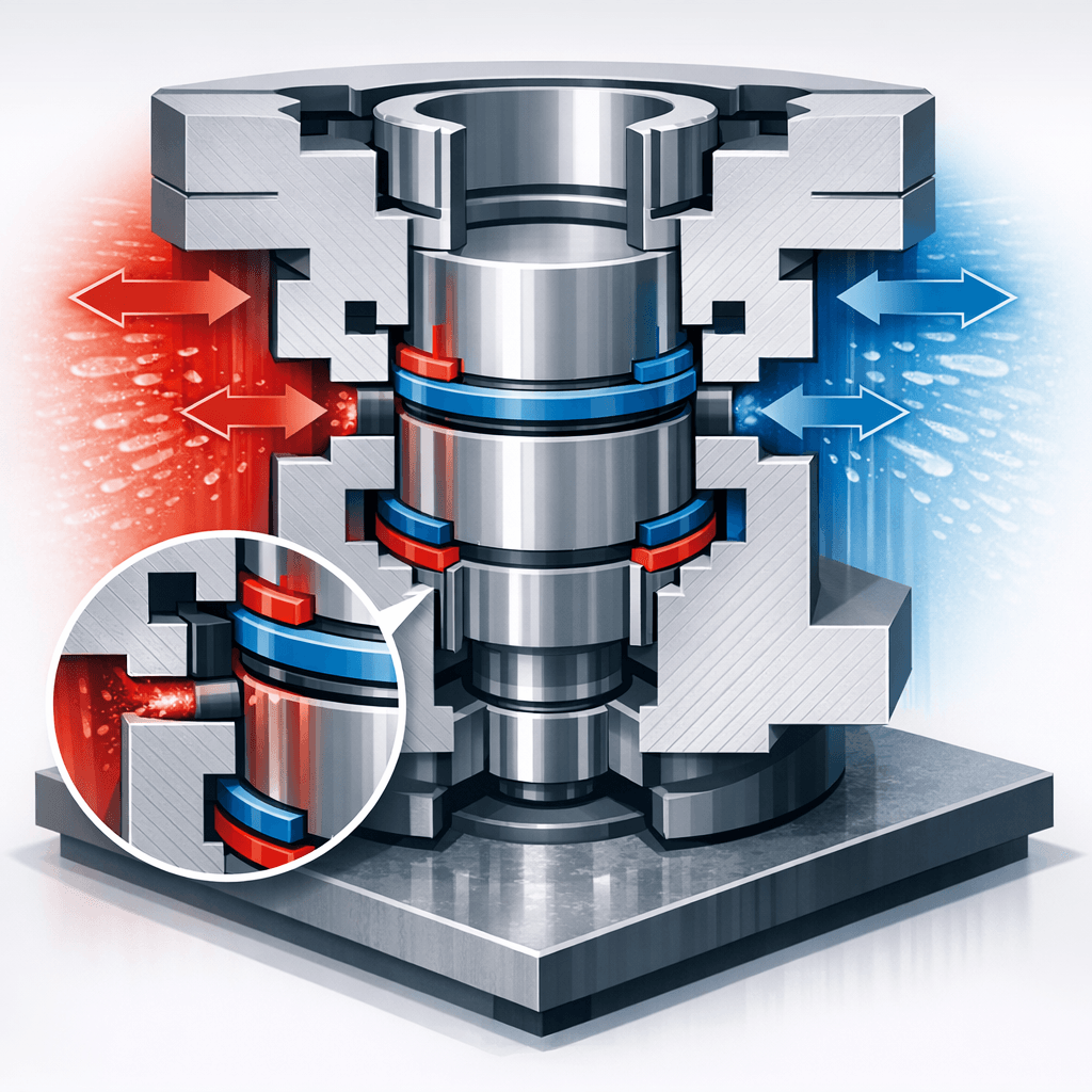 Reducción de fugas internas