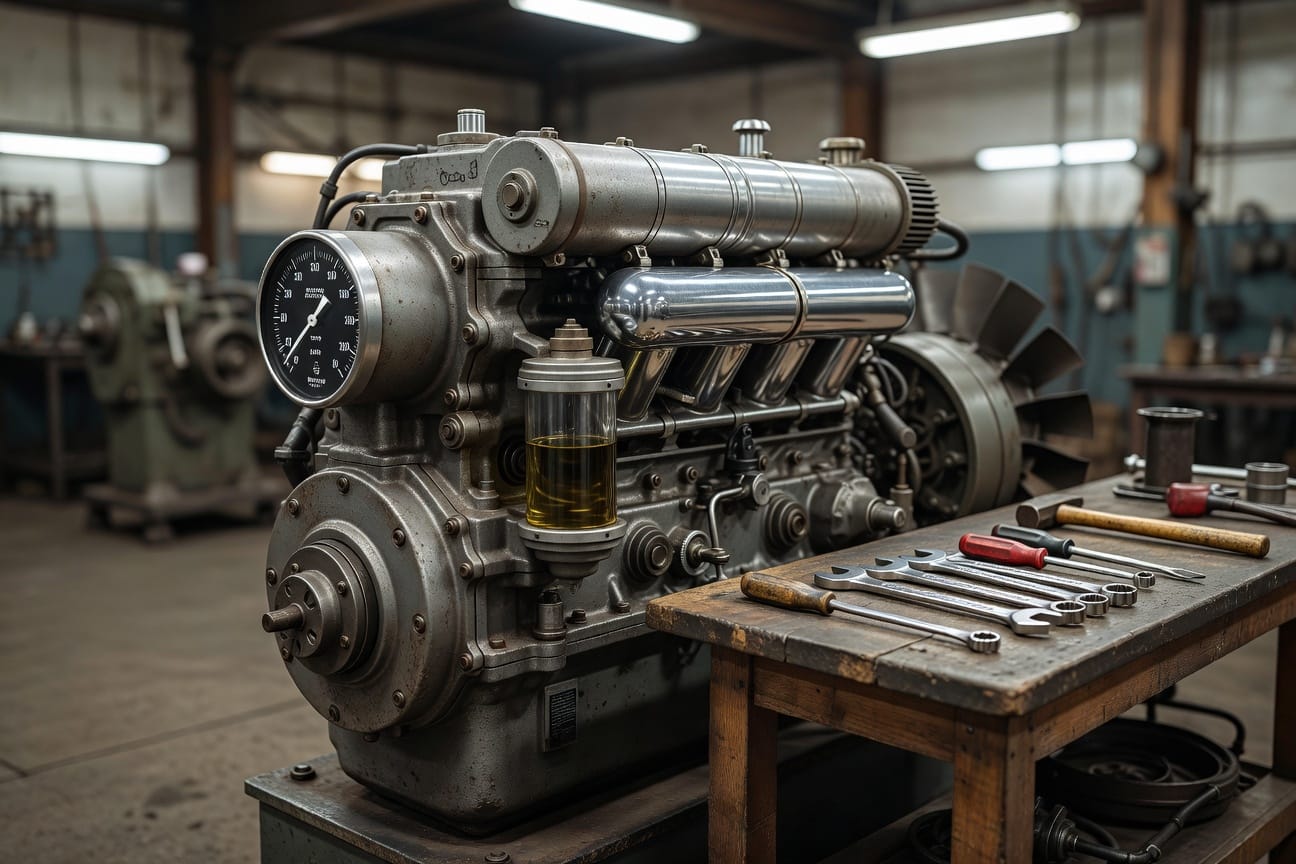 Motor funcionando de forma estable