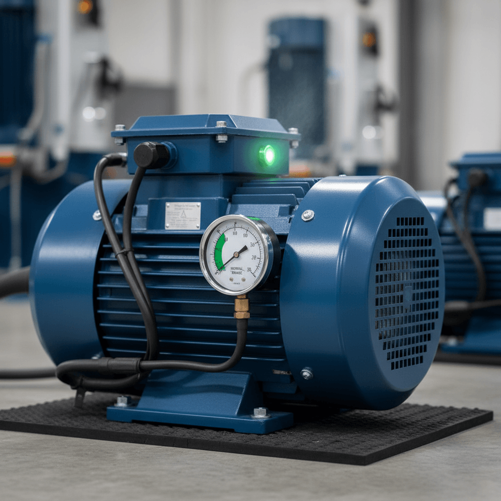 Motor operando dentro de parámetros normales