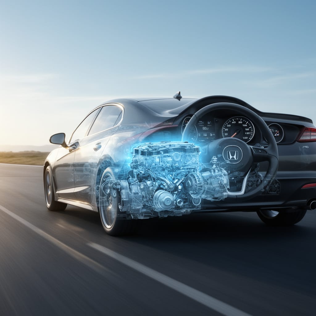 Vehículo funcionando con temperatura normal del motor