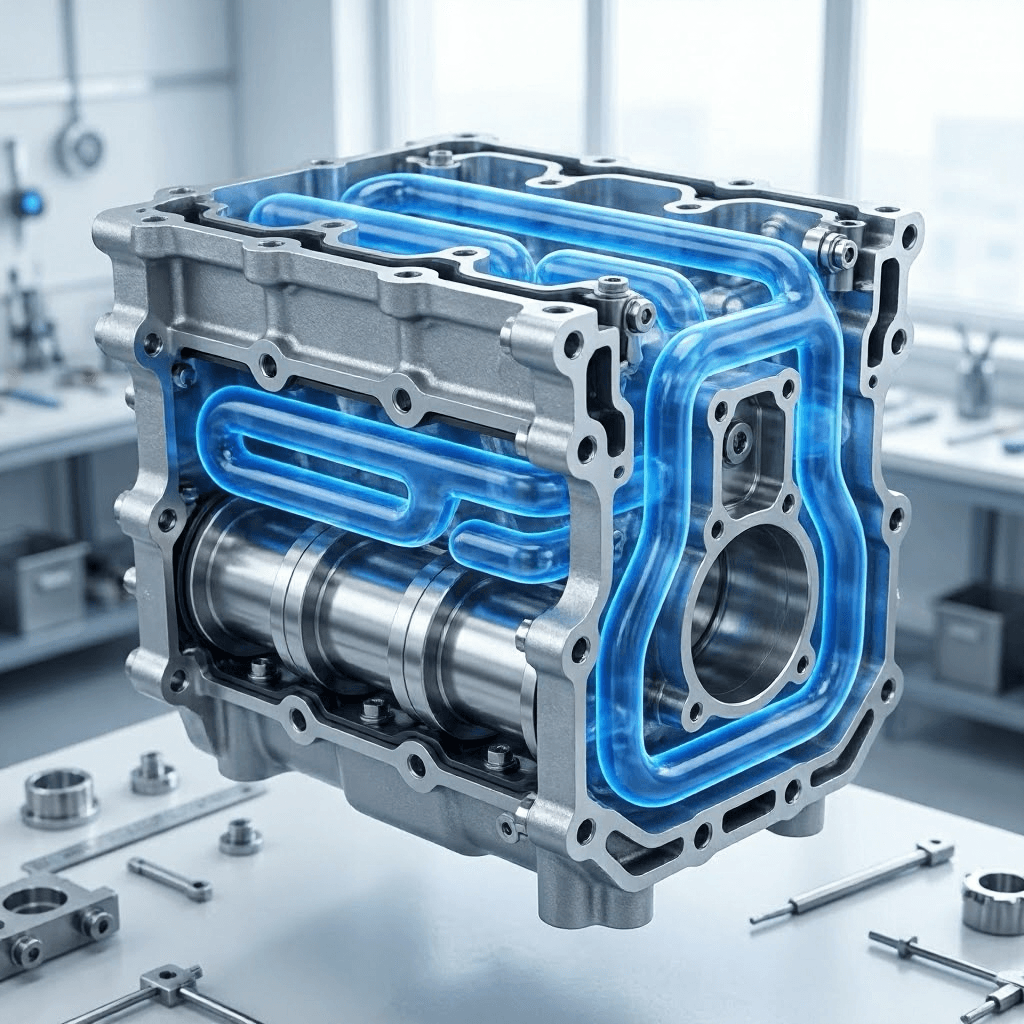 Sistema de enfriamiento interno