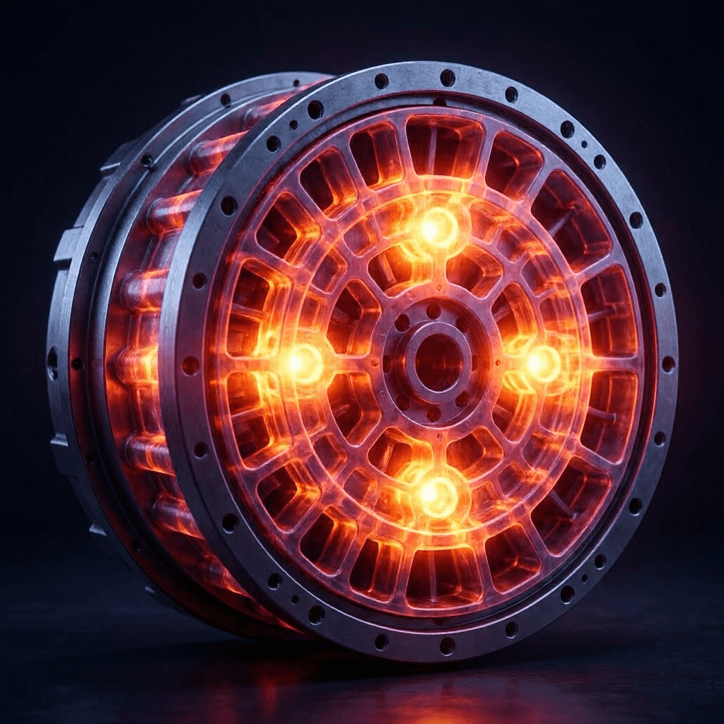 Representación de acumulación de calor