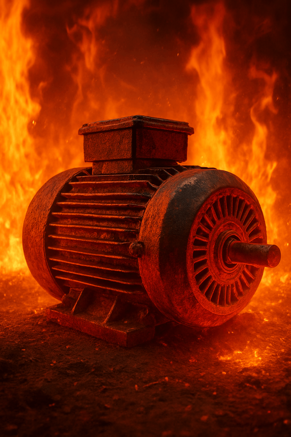 Motor sometido a calor intenso 2