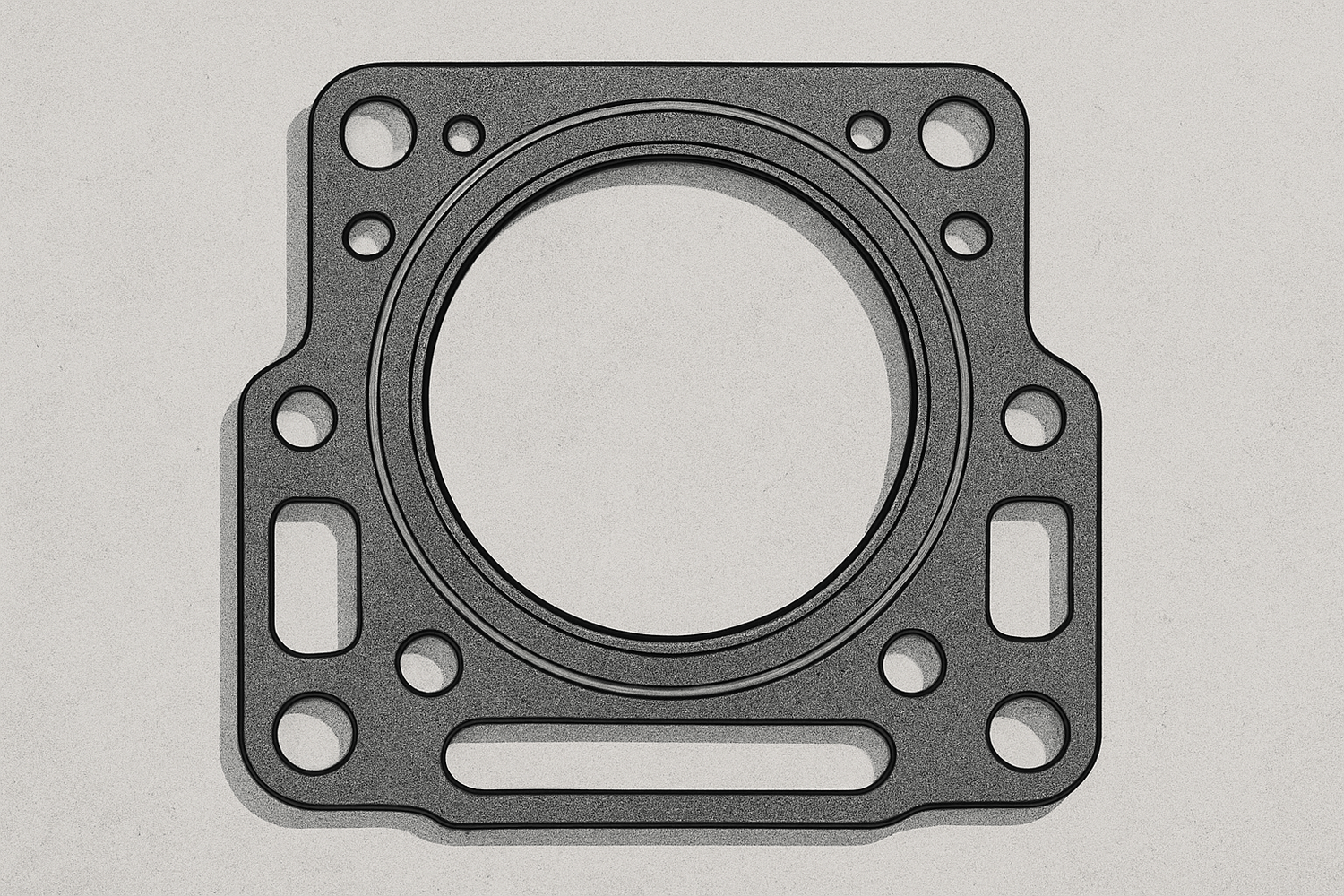 Representación de la junta de cabeza