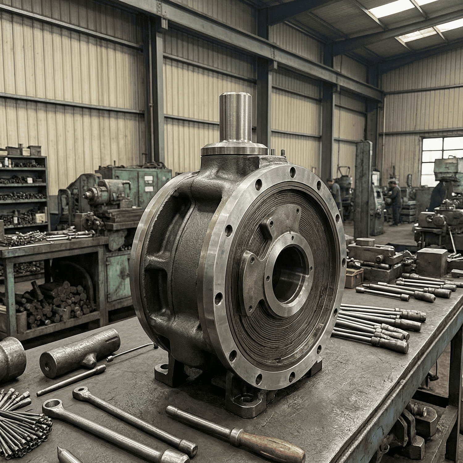 Representación de la culata