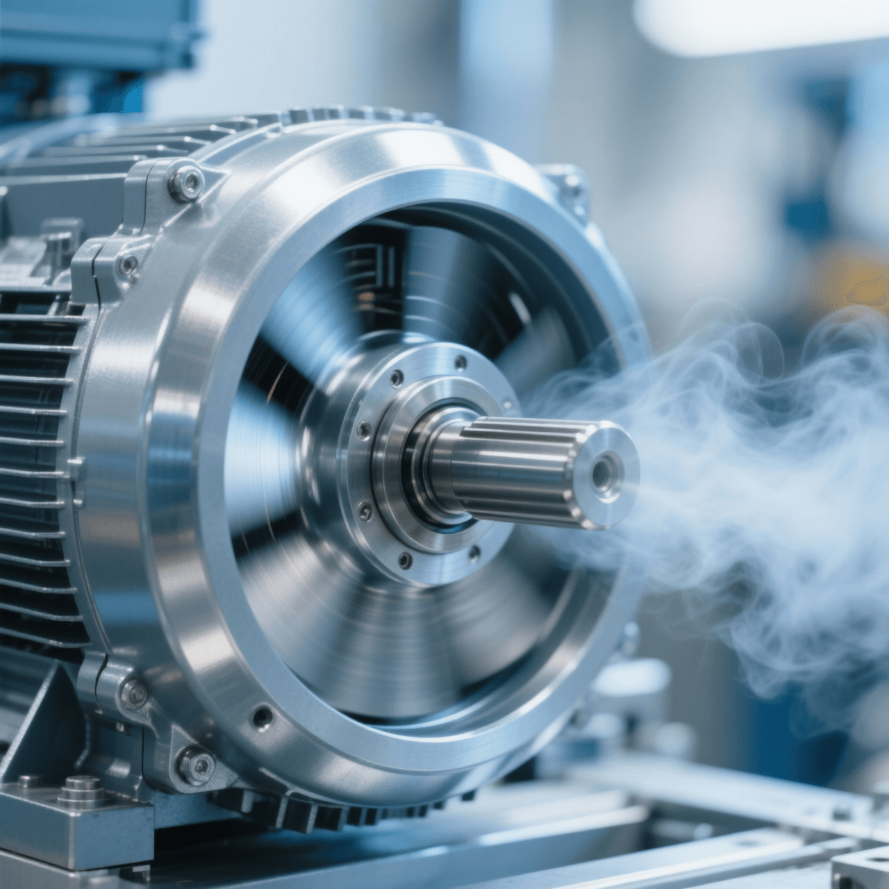 Motor funcionando estable