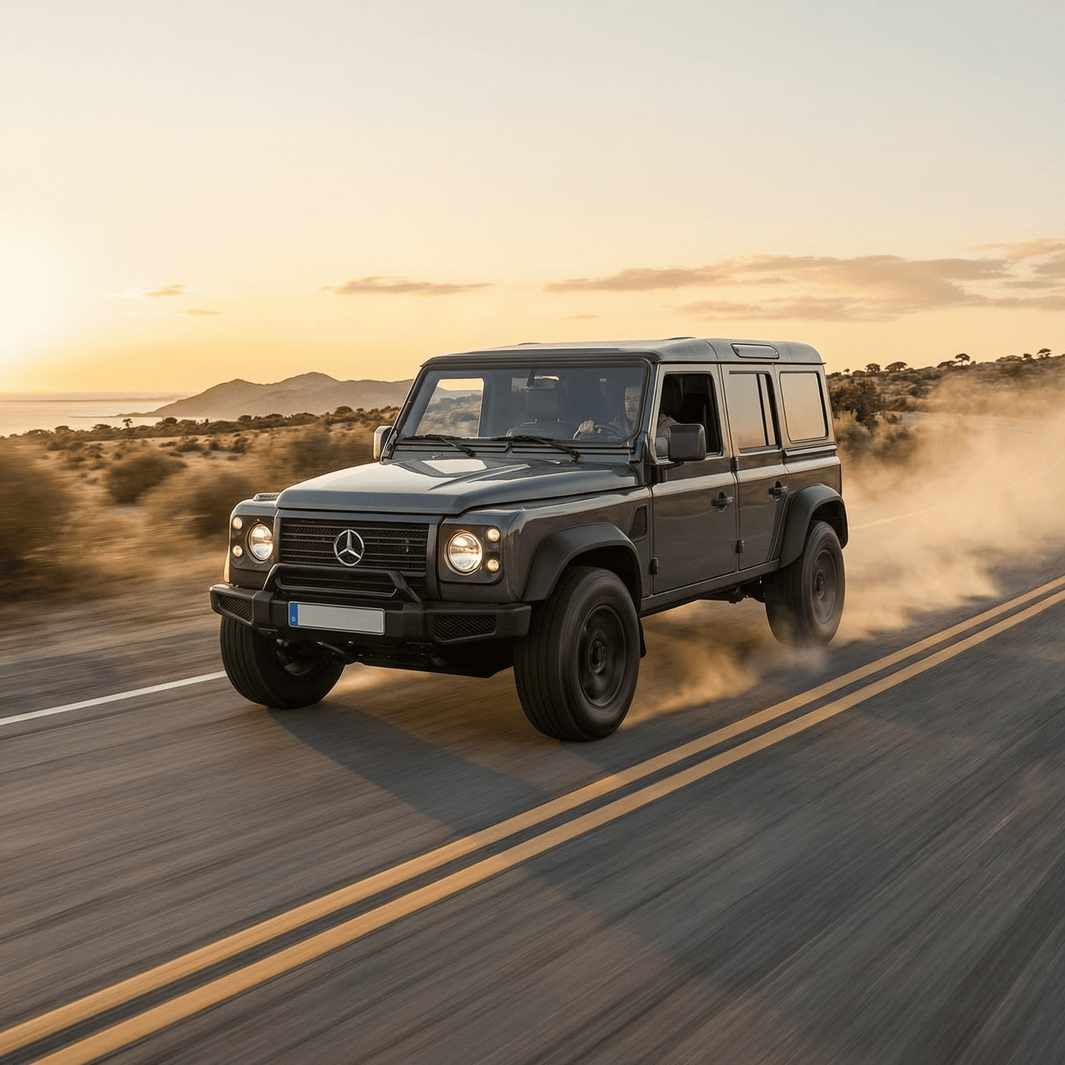 Vehículo en movimiento