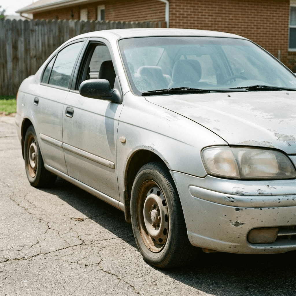 Vehículo con alto kilometraje