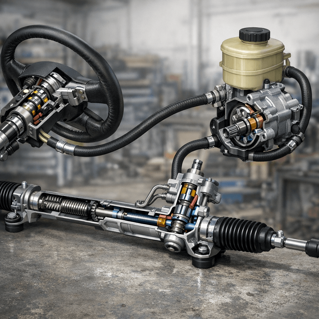 Sistema de dirección hidráulica