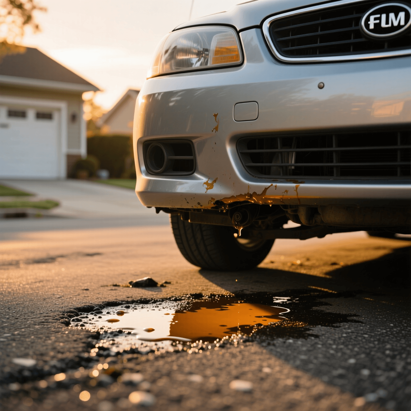 Vehículo con pequeña fuga