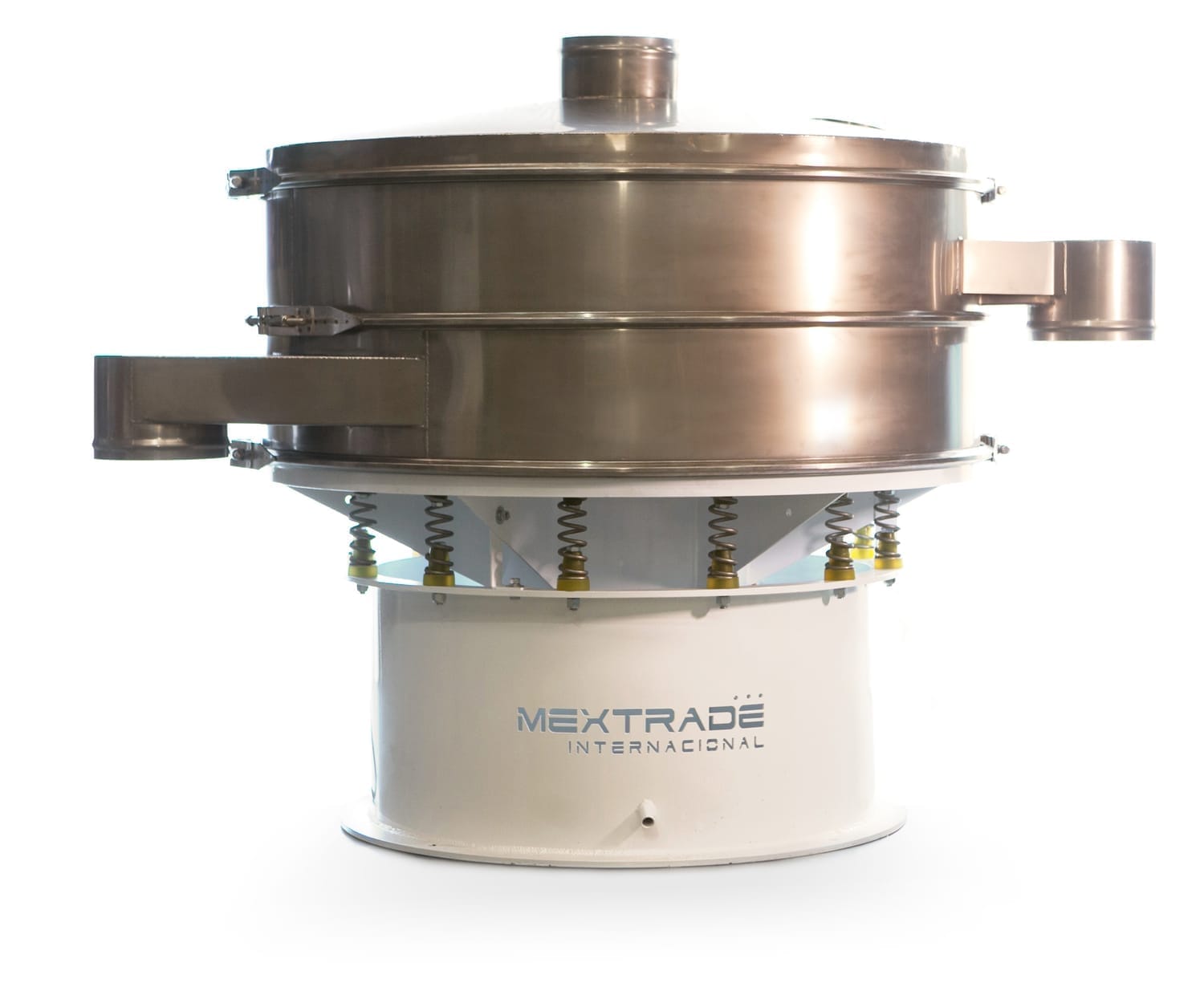 Criba vibratoria circular Mextrade para separación de materiales industriales