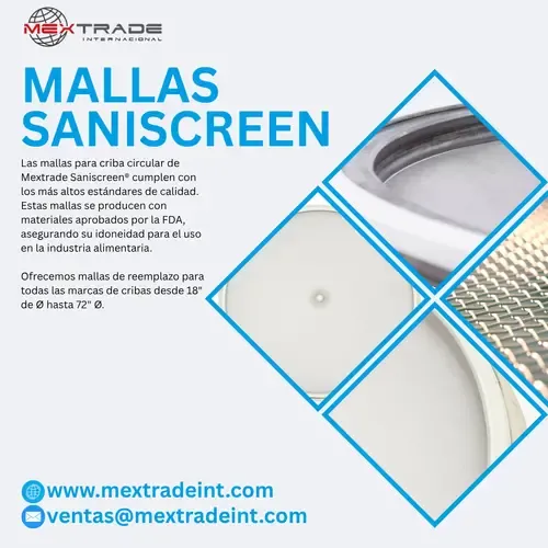 Mallas para criba circular Mextrade