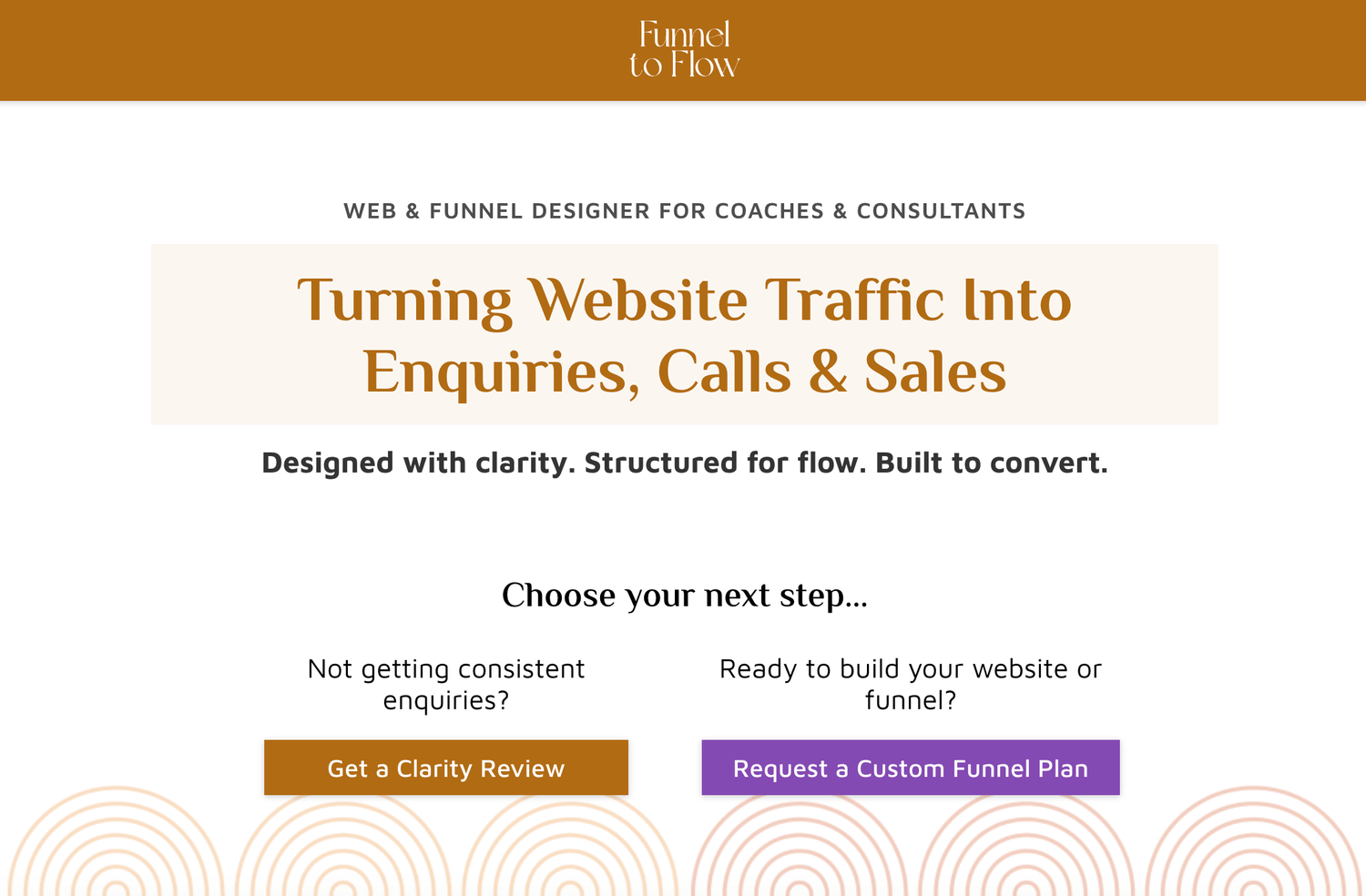 Web and Funnel Designer for Coaches, Consultants and Course Creators