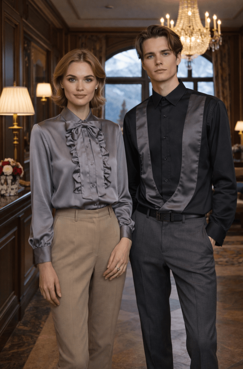 Hotel Bar Mitarbeitende in einheitlicher Uniform — YouW