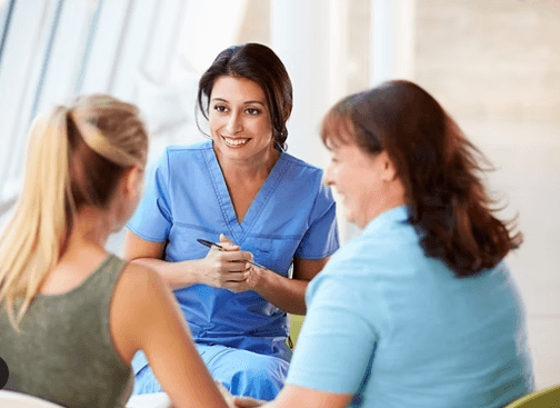 Position yourself as a confident, knowledgeable nurse