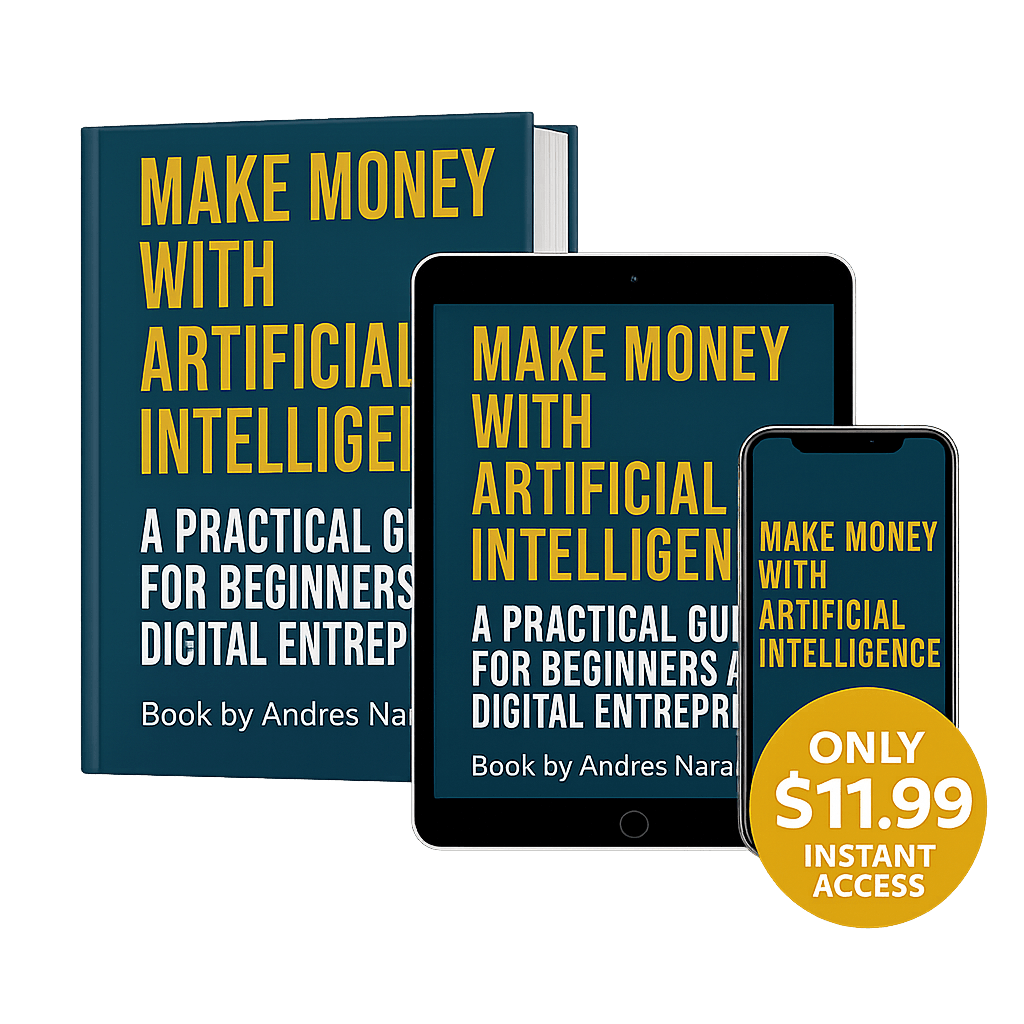 Make Money with AI — digital guide mockup