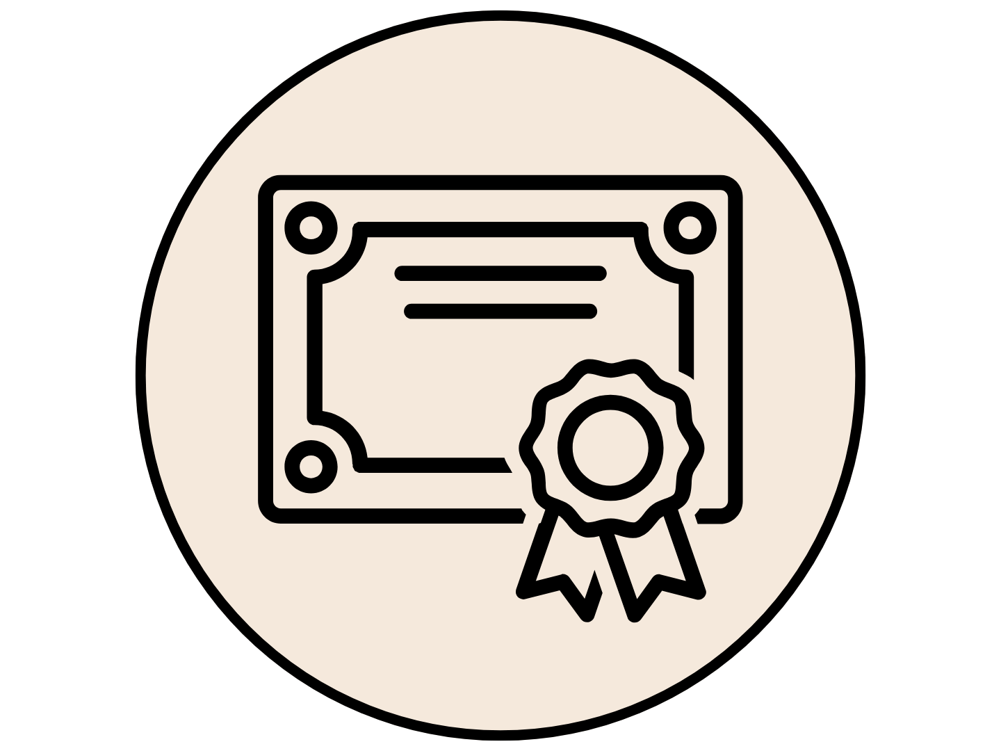 The sacred mirror certificate