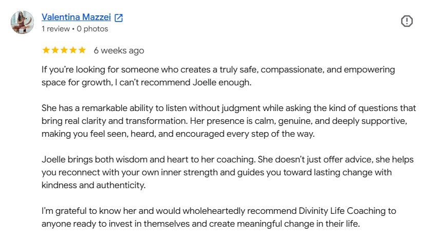 Valentina Divinity Life Coaching Review