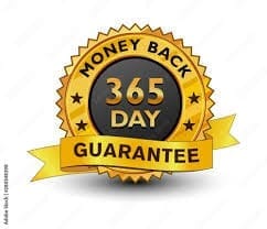 365 days money back guarantee