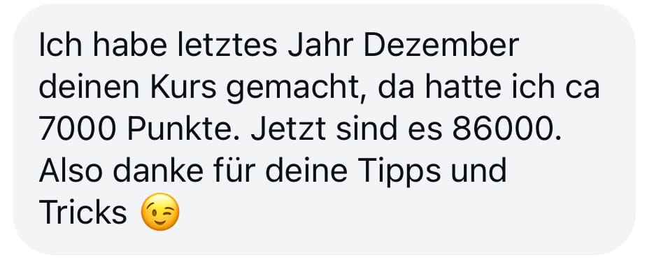 Testimonial Screenshot