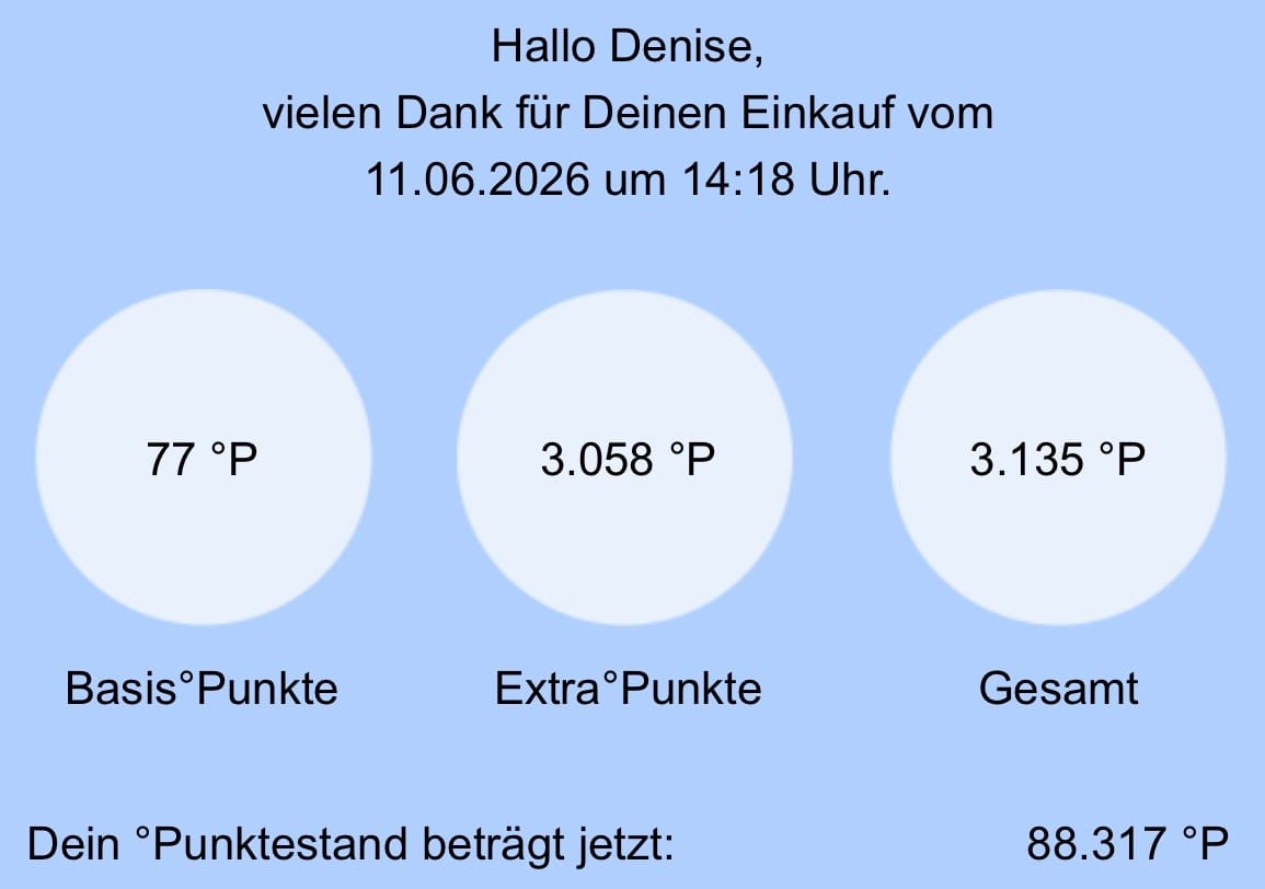 DM Punkte Screenshot