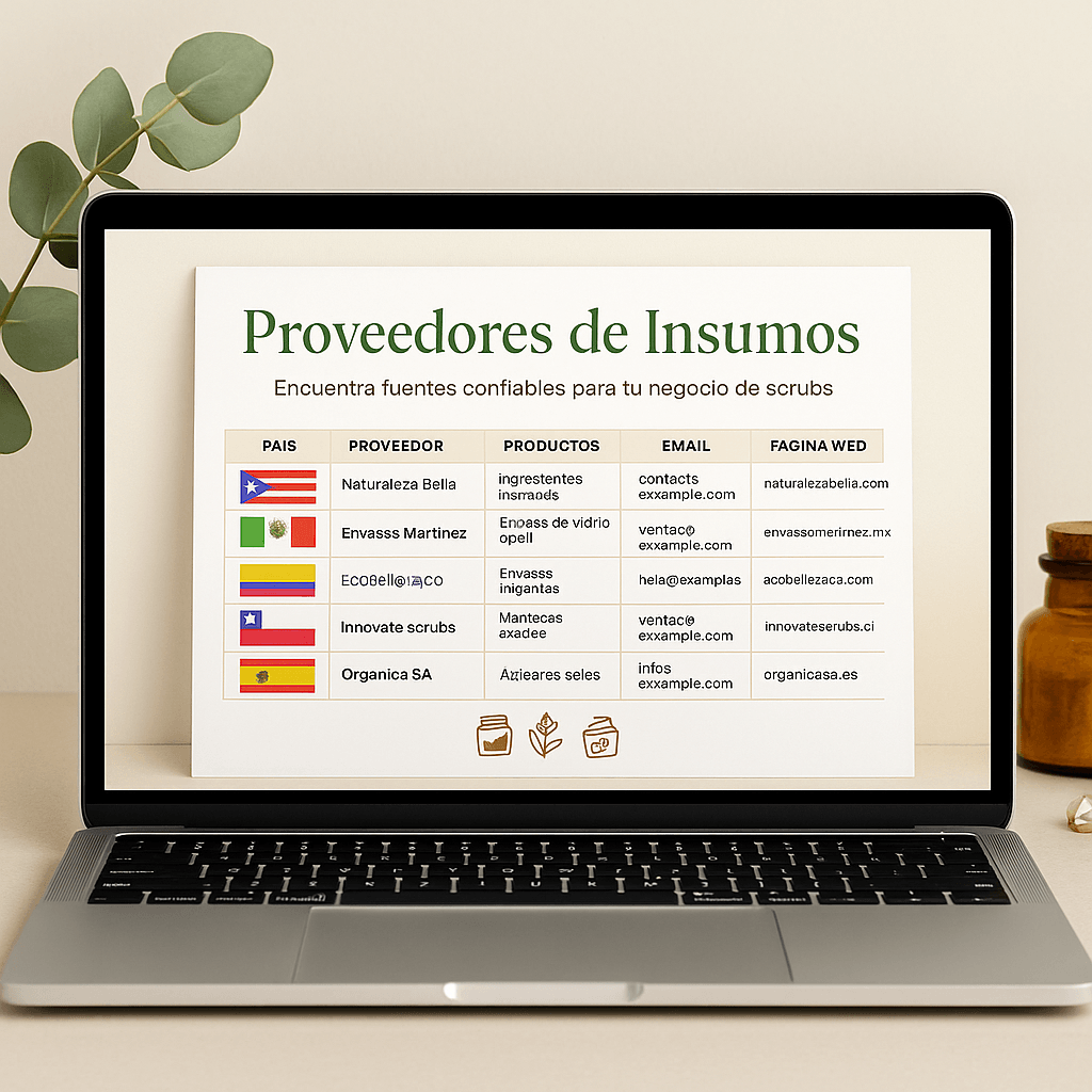 Bono Lista de Proveedores