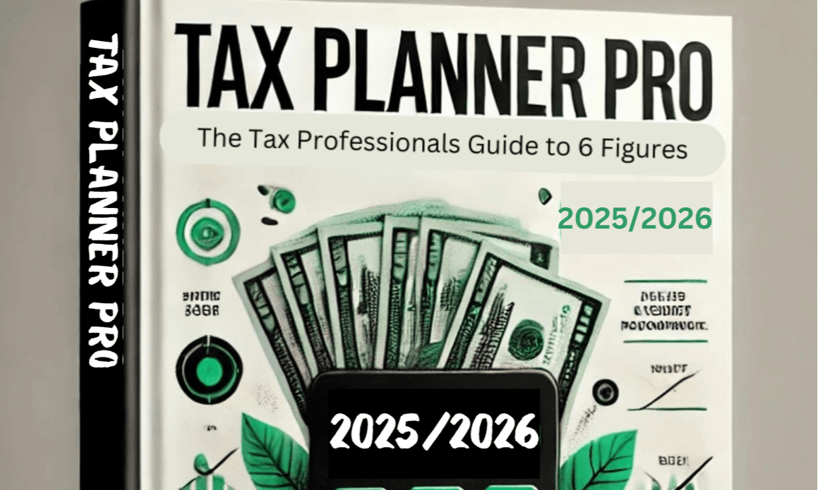 Get your hands on our 2025-2026 Tax Planner Pro!