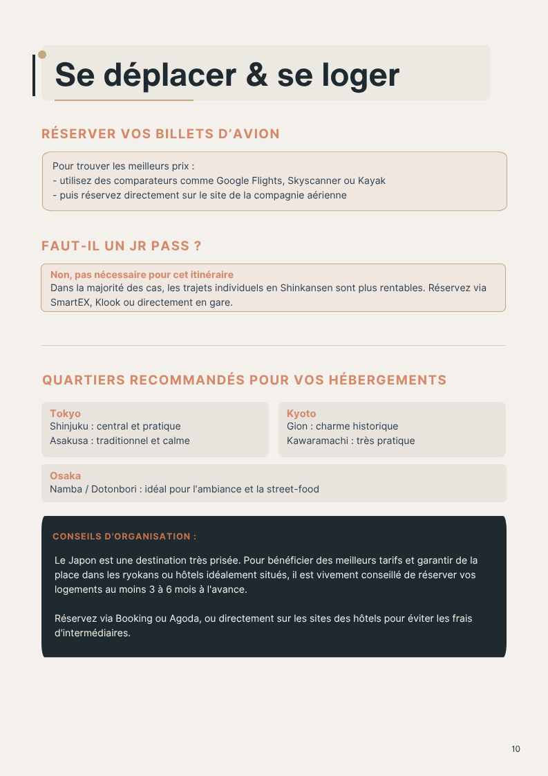 Page applications, budget et moyens de paiement
