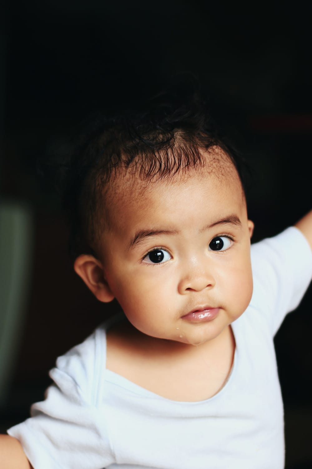 Curious infant