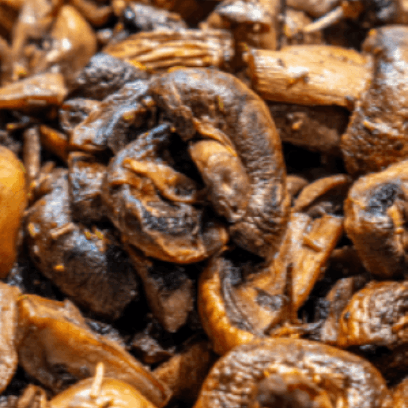 Champignons grillés aux herbes